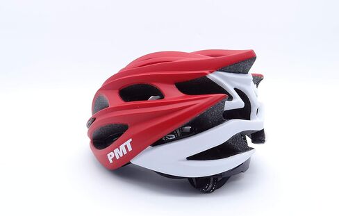PMT Cycling Bicycle Bike Helmet with Adjustable Dial Fit Size System - Adult Sizes Medium 56-58cm, Large 58-62cm in Saudi Arabia