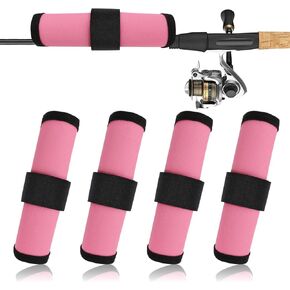 Fishing Lure Covers for Rod | Rod Armour Lure Wrap | Fishing Hook Covers | Rod Sleeves Fishing | Fishing Pole Sleeve | Fishing Rod Sleeves | 4-Pack Bait Gloves