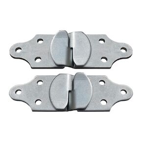 4 Sets Utility Trailer Wood Panel Side Straight Bracket, for Stake Body Latch Rack Gate Connector - 8 Pack, 4 Joints (4)