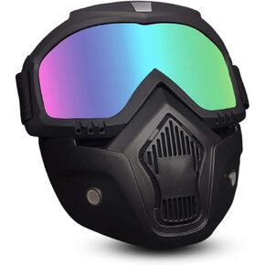 EKIND Tactical Mask with Removable Face Mask Compatible for Nerf Elite Toy Gun Game Rival Ball