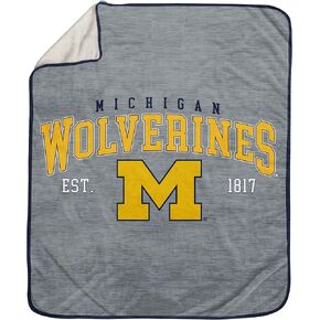 Pegasus Sports Officially Licensed NCAA Vintage Arch Sweatshirt Blanket in Kuwait