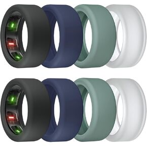 Ring Cover for Oura Ring Gen 4/Oura Ring Gen3, Anti-Scratch Elastic Silicone Oura Ring Case Protector