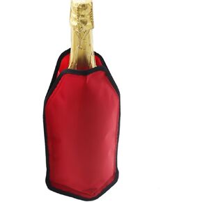 Portable Wine Freezer Sleeve, Reusable Wine Cooler, Keep Cool and Refreshing Wine Gel Cooling Sleeves,Suitable for Standard Size (blue)