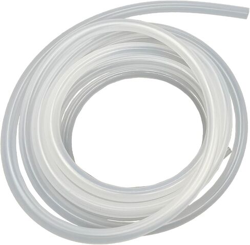 Replaceable Silicone Tubing,1/4"ID * 3/8"OD 10FT Length Food Grade Hoses for Pump Transfer,Home Brewing, Wine Making, Beer Line, Kegerator, Aquaponics (clear, 6 * 9mm) in Saudi Arabia