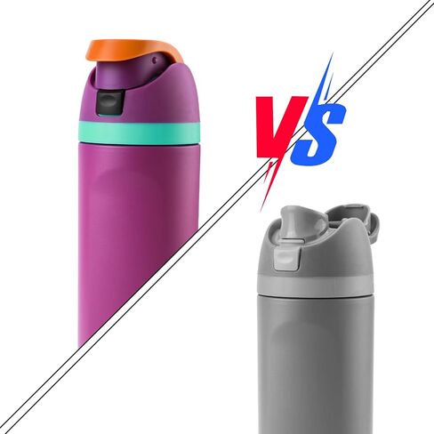 زر استبدال 4pcs متوافق مع Owala freesip 24oz 32oz ، زجاجة ماء خالية من BPA مفتاح زجاجة مفتاح Lid Push Present in Saudi Arabia