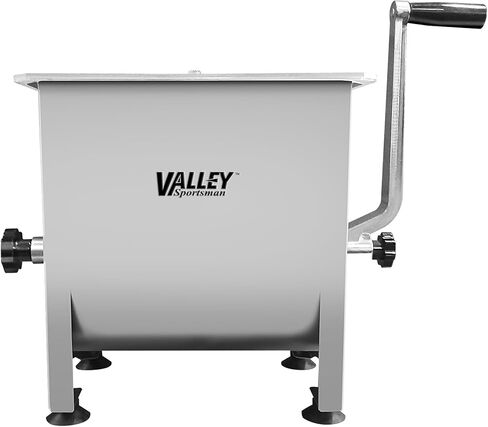 7 Gallons / 50 LBS Capacity Meat Mixer, Manually Cranked or Motorized, For Mixing, Grinding, for Both Commerce and Household Use in Saudi Arabia