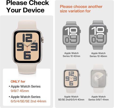 Tensea 6pack متوافق مع واقي شاشة Apple Watch 46mm 42mm 45mm 41mm 44mm 44mm 40mm ، فيلم واقي ناعم مع مجموعة التثبيت ، لسلسلة Iwatch 10 9 8 7 6 5 4 Se Se 2nd in Saudi Arabia
