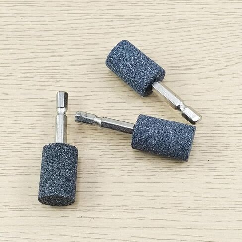 𝐉𝐔𝐍𝐋𝐈𝐗𝐍 10 PCS 16 مم شكل طحن دوار أسطواني مع 1/4 "سداسي سداسي سداسي شانك مركب نقطة الطحن مثبتة على الحفر in Kuwait