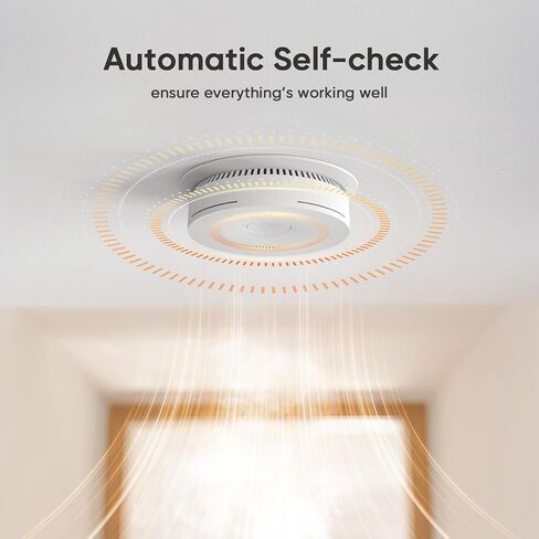 TREATLIFE Smart WiFi Smoke & Carbon Monoxide Detector, Battery Backup, Smoke & CO Alarm Combo, App Notification, Wireless Interconnect, Voice & Replacement Alert, Photoelectric Sensor Fire Alarm in Saudi Arabia