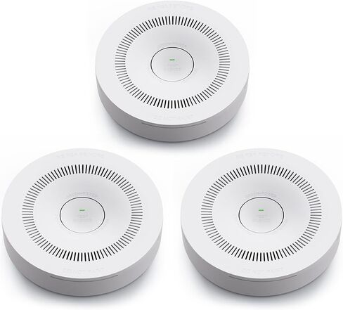 TREATLIFE Smart WiFi Smoke & Carbon Monoxide Detector, Battery Backup, Smoke & CO Alarm Combo, App Notification, Wireless Interconnect, Voice & Replacement Alert, Photoelectric Sensor Fire Alarm in Saudi Arabia