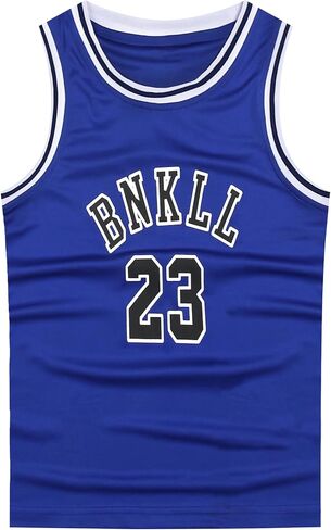 #23 Basketball Jerseys Outfit Tank Top Track Shorts Sport Sets Uniforms for Fans Kids Boys Youths in Kuwait