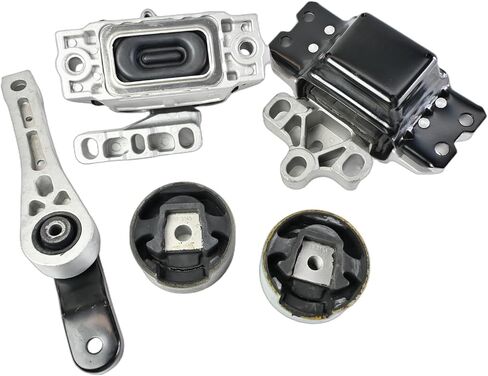 3PCS Engine Motor Mount and Transmission Mount Fits for Volkswagen VW Jetta 1999-2005, Golf 1999-2006, Beetle 1999-2005 # A6929 A6935 A6930 in Saudi Arabia