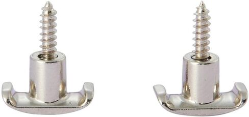 KAISH Set of 2 Stainless Steel Guitar String Guides Steel String Retainers Stainless String Trees for American Ultra/Elite/Pro series ST/TL Black in Saudi Arabia