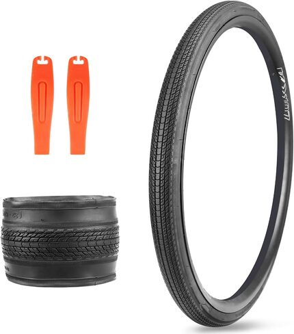 ZUKKA 700C Bike Tires 700×28C/32C/ 35CRoad Bike Tire with 2 Tire Levers Folding Bicycle Tire for Road Bike, Hybrid Bike in Saudi Arabia