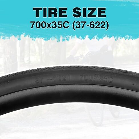 ZUKKA 700C Bike Tires 700×28C/32C/ 35CRoad Bike Tire with 2 Tire Levers Folding Bicycle Tire for Road Bike, Hybrid Bike in Saudi Arabia