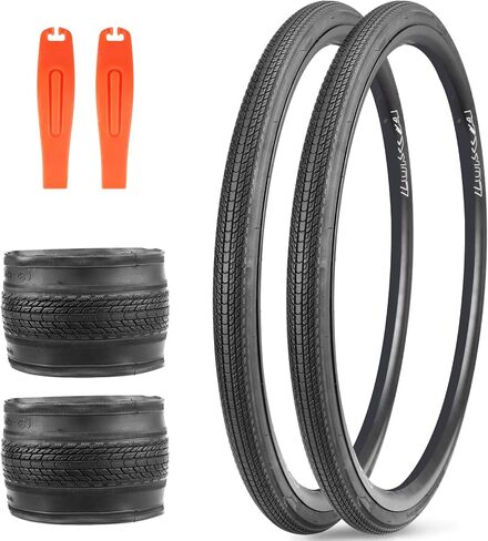 ZUKKA 700C Bike Tires 700×28C/32C/ 35CRoad Bike Tire with 2 Tire Levers Folding Bicycle Tire for Road Bike, Hybrid Bike in Saudi Arabia
