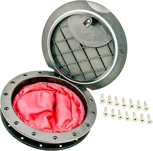 Hatch Cover Deck Plate ABS Easy Install Accessories Hatch Cover with Red Waterproof Bag and Fasteners for Kayak Boat Fishing Rigging in Saudi Arabia