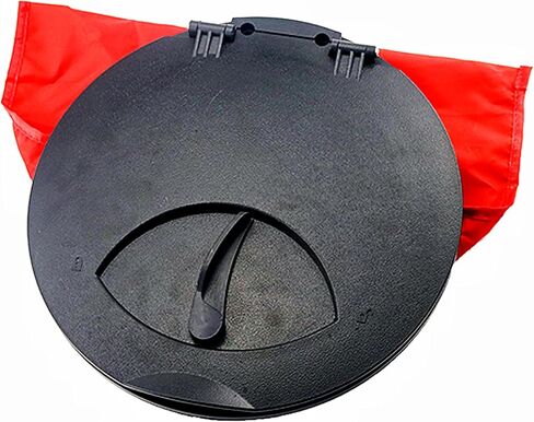 Hatch Cover Deck Plate ABS Easy Install Accessories Hatch Cover with Red Waterproof Bag and Fasteners for Kayak Boat Fishing Rigging in Saudi Arabia