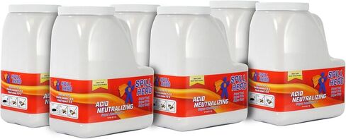 مادة ماصة لتحييد الأحماض من Spill Hero (XSORB)، 5.4 لتر. زجاجة in Kuwait