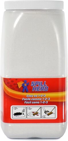 مادة ماصة لتحييد الأحماض من Spill Hero (XSORB)، 5.4 لتر. زجاجة in Kuwait