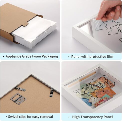 Travel Shadow Photo Keepsake Memory Box Ticket Keepsake Honeymoon Fund Box with Slot Frame Adventure Best Gift for Keepsake International Traveler Women Men People Who Travel Hiker Unique in Saudi Arabia