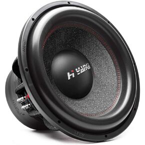 H YANKA BSF-15-2 15 Inch Subwoofer - 2400W MAX Power 15 Inch Paper Cone Subwoofer Car Audio, Black Aluminum Basket, 2.5“ Dual Voice Coil 2 Ohm Impedance 15 Subwoofer for Cars