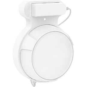 Wall Mount Bracket for TP-Link Deco BE23/BE25/BE3600/BE5000 Mesh WiFi 7 System Network and Power Cord Management Space-Saving TP-Link WiFi 7 Router Wall Mount Bracket (White-3Pack,White)