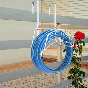 Garden Hose Holder for Expandable Hose, Hose Reel, Water Hose, Pocket Hose, Flexible Hose -Wall Mount Or Hanger