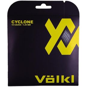 Volkl Cyclone 18g Tennis String Graphite, Grey