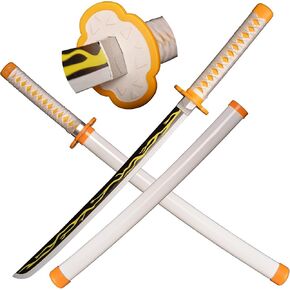 SV Anime Demon Slayer Sword Katana 31 Inch Decorative Collectible Gift Cosplay Sword，Various Styles Available
