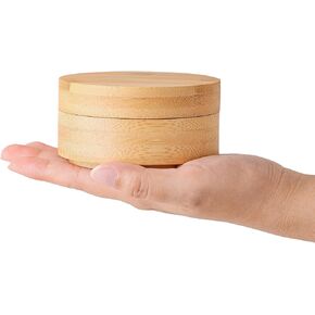 Ashtray with Lid, VViN Windproof Ashtray for Indoor and Outdoor Use, Wooden with Stainless Steel Liner, Portable Ash Tray for Home, Office, Patio, Garden Decoration