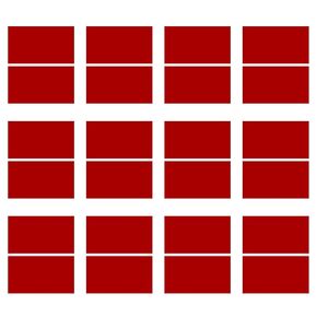 Laser Engraving Blank Red ABS Double Color Plastic Sheet, 11.8x6.49x0.05 inch Materials Double Color Plastic Sheet for Interior Signs, Badges (Red)