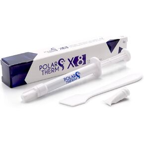 X-8 Thermal Paste for CPU & GPU - 5 Grams Thermal Compound with Spatula, High Thermal Conductivity, Long Durability, Safe Application, Non-Conductive Thermal Grease