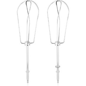 2-Pack Hand Mixer Beaters Attachments for Cuisinart CHM Series HM-50 HM-70 CHM-3 CHM-7PK Hand Mixer - Hand Mixer Replacement Beaters Compatible with Cuisinart Hand Mixer Parts# CHM-BTR