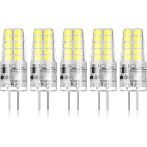 BUBO 10 Pack G4 LED Bulb 2W Equivalent 30W 3000K Warm White 250 Lumens 360°Beam Angle, T3 Halogen Bulb Replacement Landscape Bulbs, AC/DC 12V Led Lights G4 Bi-Pin Base for Outdoor Landscape Lighting