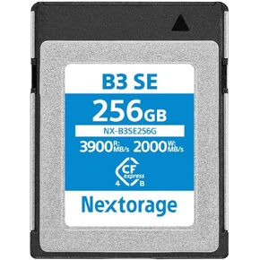 Nextorage Japanese CFexpress 4.0 Type B 512GB Memory Card Max. Read Speed 3900MB/s Max Write Speed 3400MB/s NX-B3SE512G CF Express 4.0 typeb Nextorage