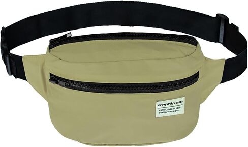 Amphipod R3 Go-About Convertible Pack, Lifestyle & Runners Storage Fanny Waist Pack for Men & Women - Noir/Slate in Saudi Arabia
