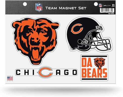 Rico Industries NFL Jacksonville Jaguars Alternate Team Magnet Set 8.5" x 11" - Home Décor - Regrigerator, Office, Kitchen in Saudi Arabia