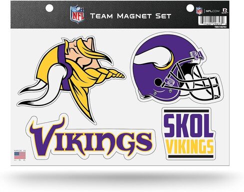 Rico Industries NFL Jacksonville Jaguars Alternate Team Magnet Set 8.5" x 11" - Home Décor - Regrigerator, Office, Kitchen in Saudi Arabia