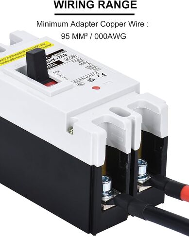 DIHOOL DC Main 160 Amp Circuit Breaker, 500V Battery Disconnect Switch, Master Switch for Boat Trolling Motor Marine ATV Trailer in Saudi Arabia