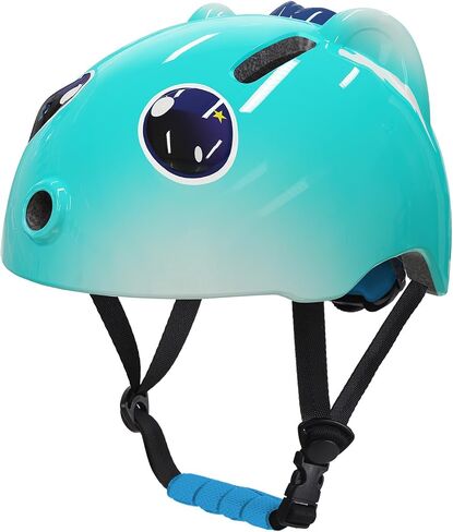 Kids Bike Helmet, Shinmax 3D Cartoon Children Bicycle Helmet Adjustable Toddler Lightweight Scooter Helmet for Boys and Girls Age 3-12 for Multi-Sport Cycling Skating Size 48-54cm in Saudi Arabia