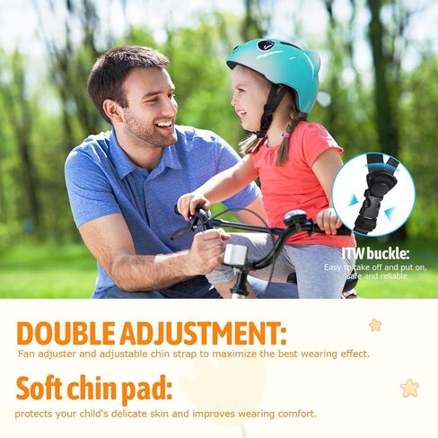 Kids Bike Helmet, Shinmax 3D Cartoon Children Bicycle Helmet Adjustable Toddler Lightweight Scooter Helmet for Boys and Girls Age 3-12 for Multi-Sport Cycling Skating Size 48-54cm in Saudi Arabia
