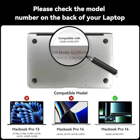 Iprokko 360 ° شاشة MacBook Air 15 بوصة (2023 ، 2024 ، M2 ، M3) ، مصرفة شاشة كمبيوتر محمول مقاومة لخدش مضادة in Kuwait