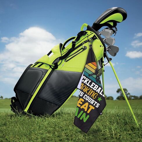 Some Uncles Take Naps Real Uncles Play Pickleball Printed Microfiber Pickleball Towel with Clip, Funny Pickleball Towel Gifts for Men Uncle, Birthday Gift for Pickleball Lover in Saudi Arabia