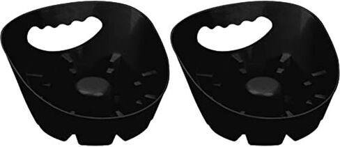 Maplefield Plunger Tray - Universal Toilet Plunger Tray Made for Toilet and Sink Plungers - Easy to Clean - White Toilet Plunger Holder Drip Tray - Pack of 1 Plunger Drip Tray in Kuwait