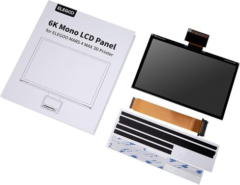 Elegoo 6.6 بوصة 4K LCD أحادية اللون Ultra مع دقة HD من 4098 × 2560 ل MARS 3 LCD Resin 3D Printer in Kuwait
