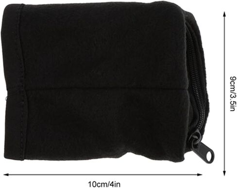 Wrist Wallet, 9 * 10cm / 3.5 * 4inch Sport Wrist Pocket Pouch Zipper Sweatband Wristband Breathable Pocket Sweatband for Outdoor Sports Running Jogging Gym Hiking Walking, Red in Saudi Arabia