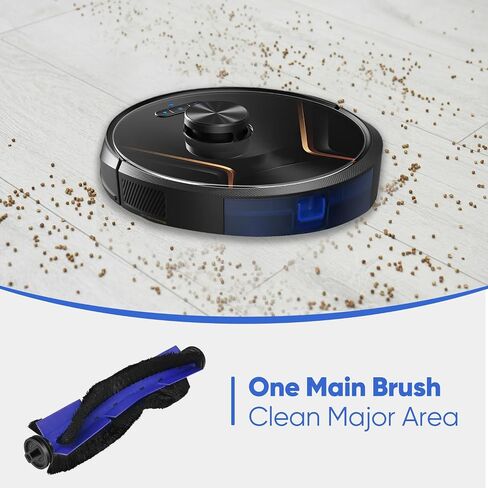 قطع الغيار لـ Eufy X8 Pro ، الفرشاة الرئيسية ، الفرشاة الجانبية ، المرشحات ، منصات MOP لإكسسوارات EUFY X8PRO ， إكسسوارات بديلة متينة لتصفية الفراغ الروبوت EUFY in Kuwait