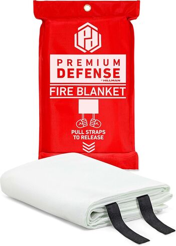 Premium Defense Fire Blanket, Fire Blanket for Home and Kitchen Emergency, Fire Extinguisher, Flame Suppression, Fiberglass in Saudi Arabia