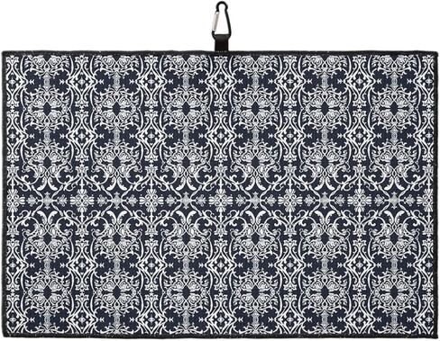 Butterfly Golf Towel 16"x24" Microfiber Glof Towels for Golf Bag, Waffle Pattern Golf Club Cleaning Towel with Carabiner Clip Golf Gift for Women & Men, Pastoral Style Artistic Butterfly Gradient Blue in Kuwait